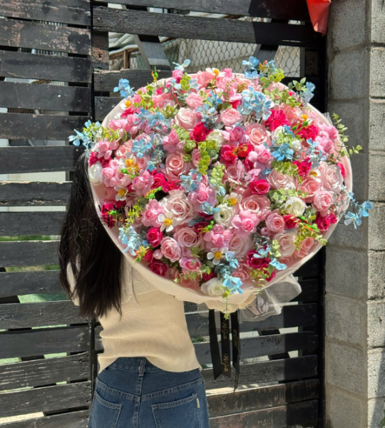 Bó hoa nhiệt đới size L