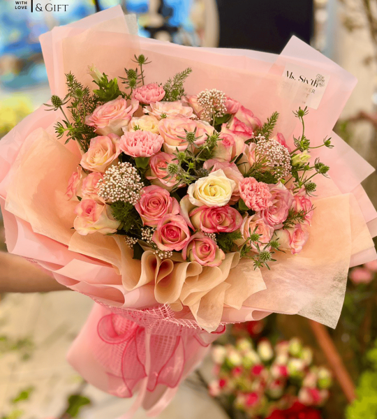 ĐÓA HỒNG PASTEL